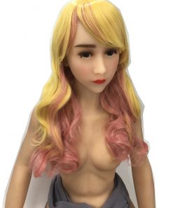 Realdoll Blond mit rosa Perücke Deutschland