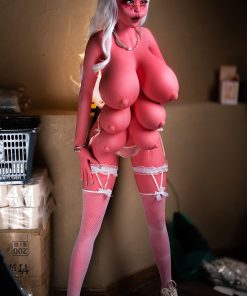 Ungewöhnliche Alien-Sexpuppe Monique, 162 cm, im Monster-Stil, mit betonten Formen - Dolls Castle